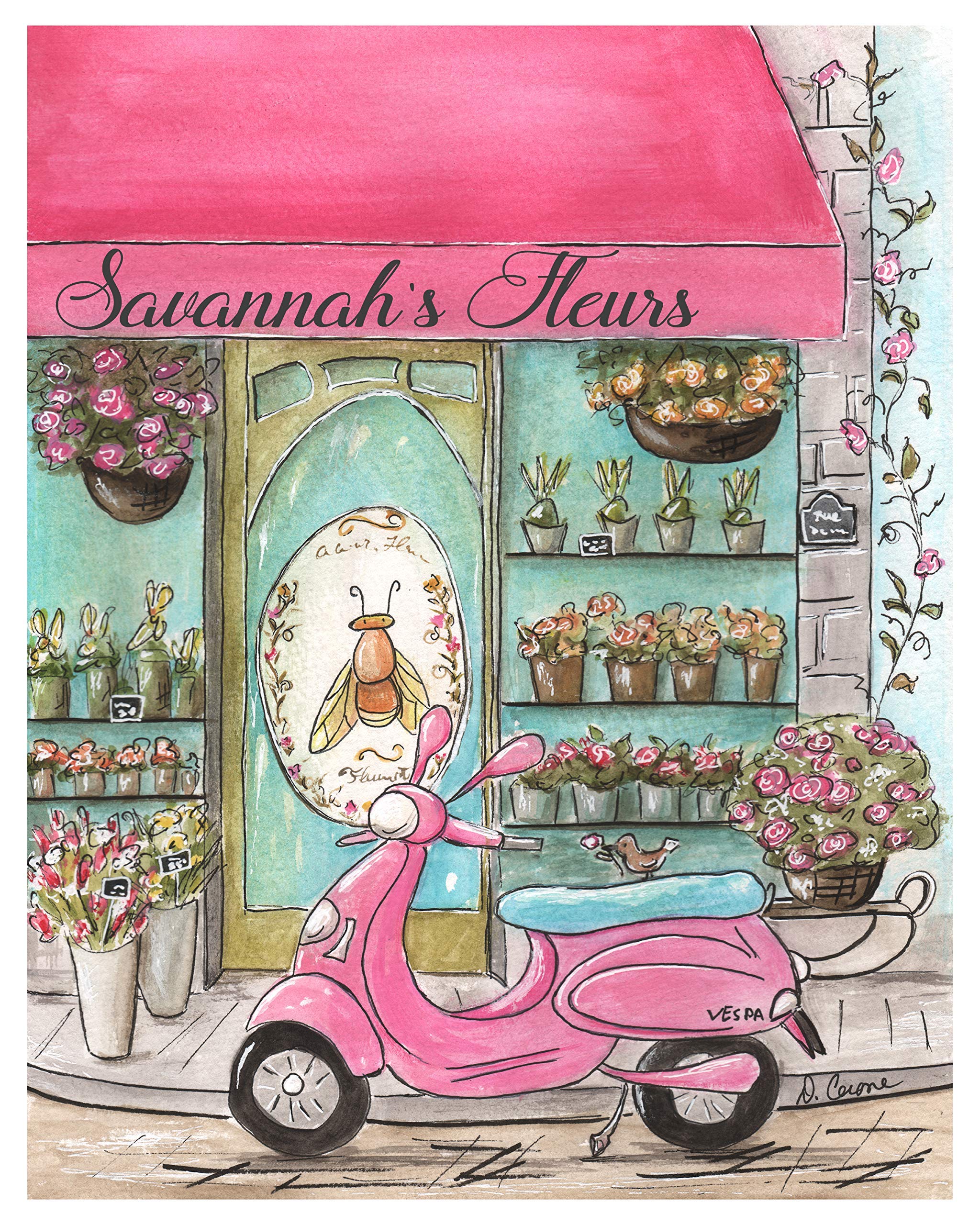 Amazon.com: Personalized Parisian Storefront Prints, Cute French