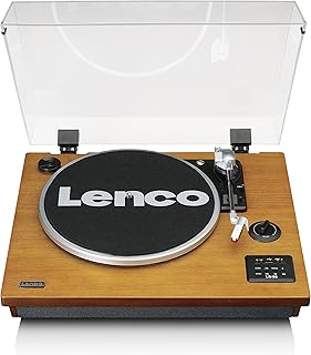 Lenco LS-55WA - Plattenspieler mit Lautsprecher und Bluetooth