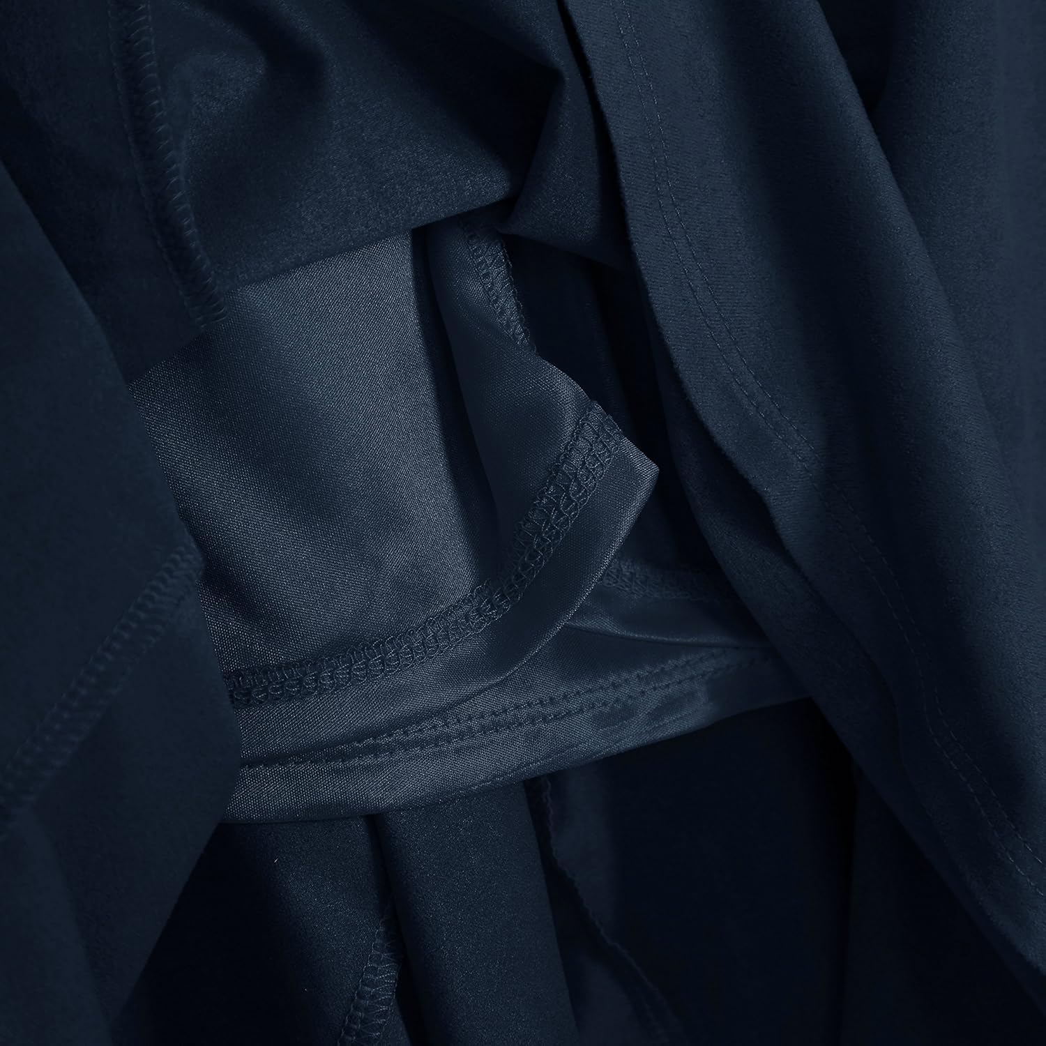 EXCHIC Women's Elegant Ankle Length Ruffle Hem Elastic Waist Suede Midi Skirt - Image 5