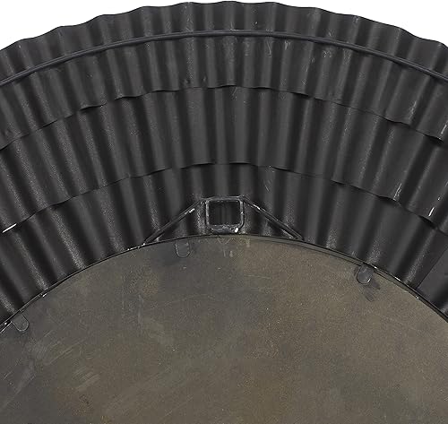 Vista 26 de Deco 79 Espejo de pared de ratán hecho a mano, espejo de entrada tejido, espejo montado en la pared 31 x 3 x 31 pulgadas, marrón