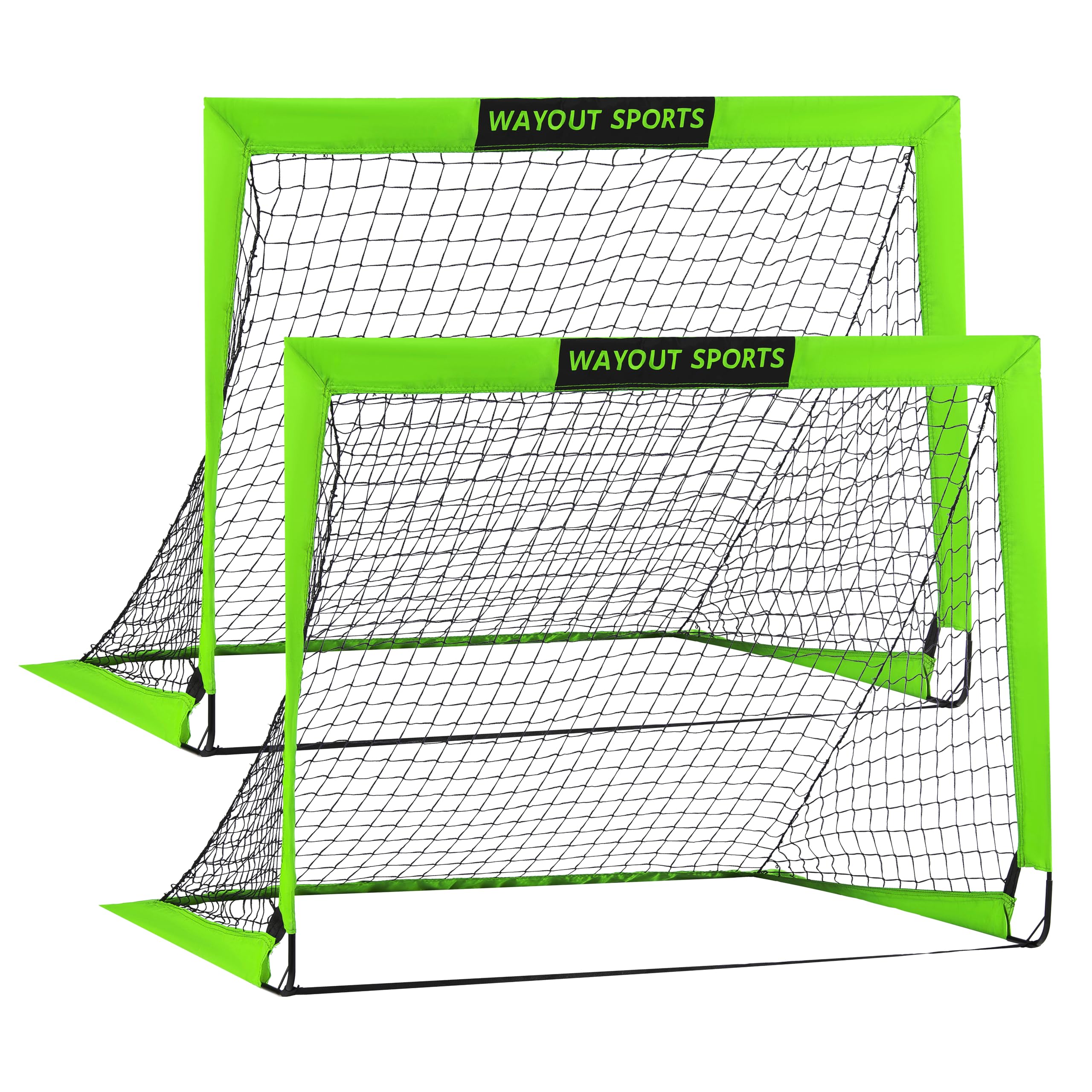 Wayout Sports - Porterías Fútbol Plegables para Niños y Adultos