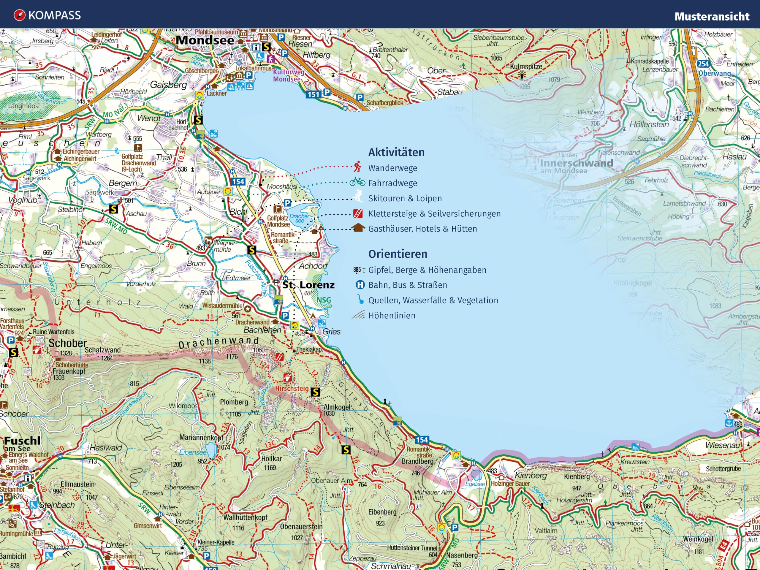 KOMPASS Wanderkarte 2804 Soca-Tal, Isonzo, Alpi Giulie / Julische Alpen, Triglav, Nova Gorica 1:50.000: inklusive Karte zur Offline-Verwendung in der KOMPASS-App, Fahrradfahren