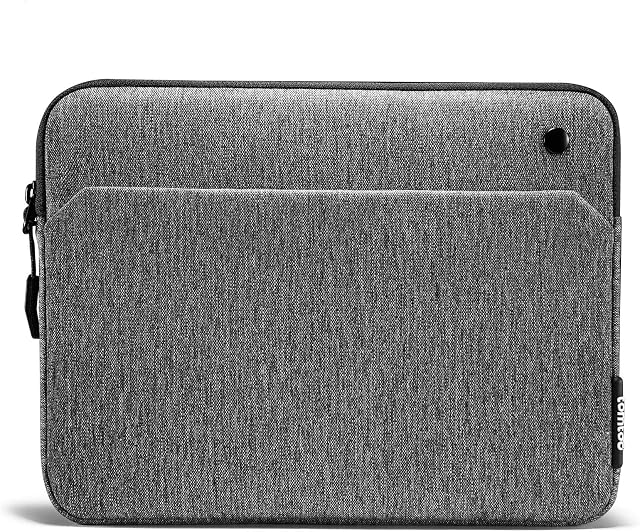 tomtoc Tablet Sleeve Bag for 12.9-inch iPad Pro M2&M1 ( 6th/5/4/3rd generation) 2022-2018 with Magic Keyboard and Smart Keyboard Folio or Logitech Slim Folio Pro Case, Front Pocket Tablet Accessories