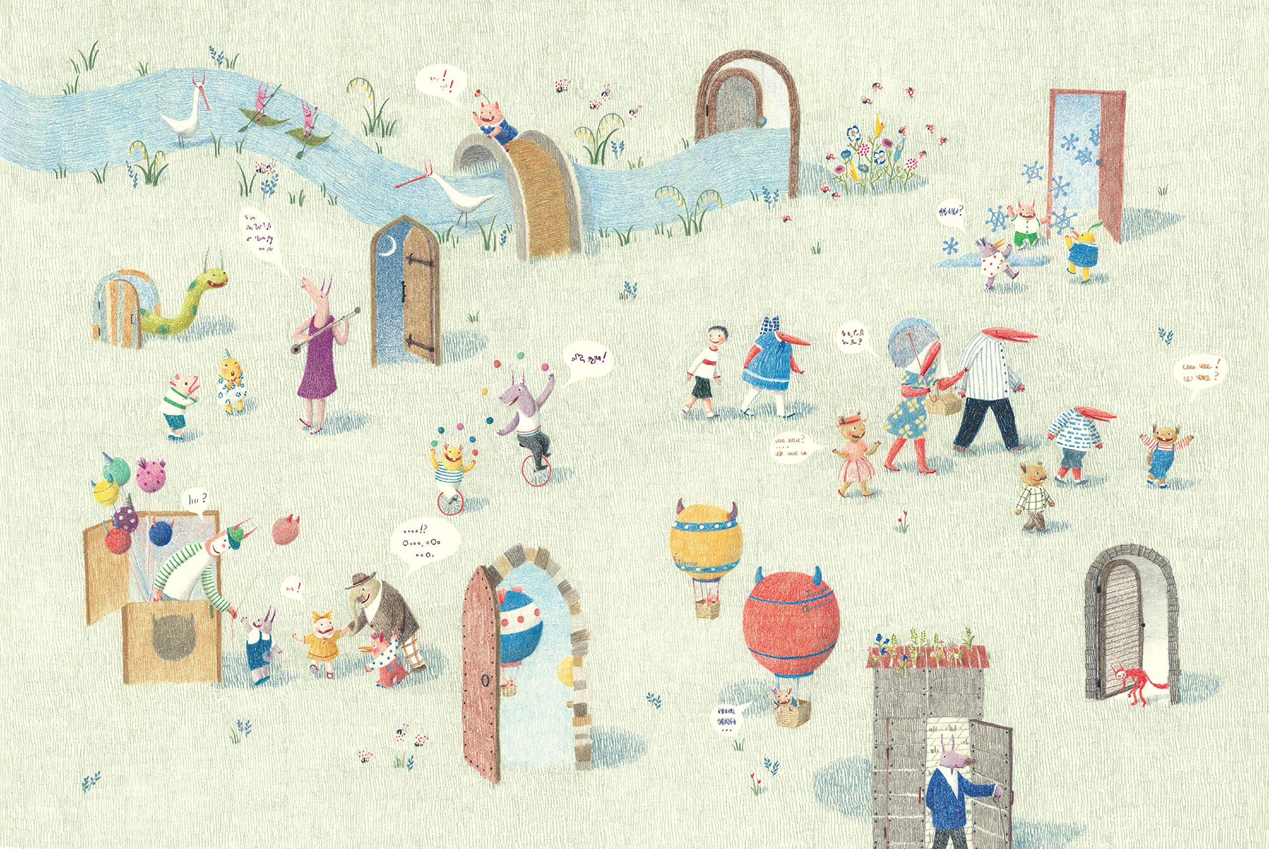 Door: (Wordless Children's Picture Book, Adventure, Friendship) - Image 4