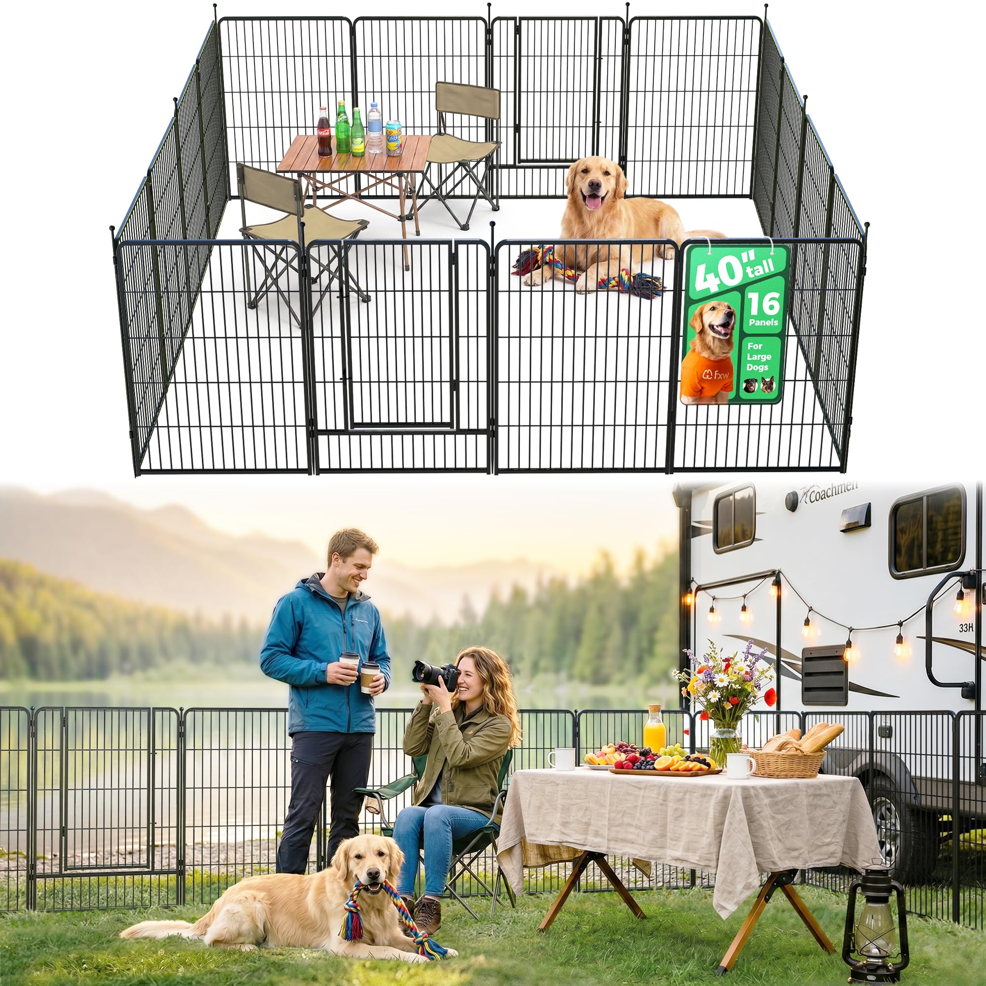 FXW Instant Unleashed Dog Playpen
