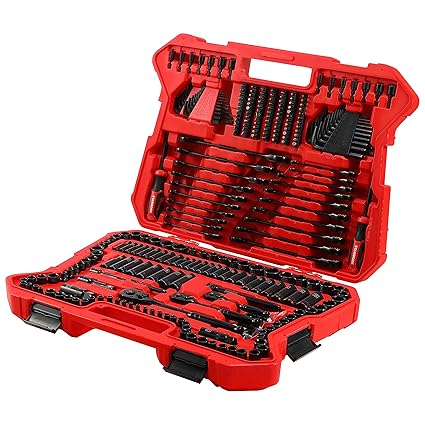STARWORK TRUE MECHANIC 303-Piece Mechanics Tool Set, with 120T Ratcheting Wrench, Professional, SAE/Metric