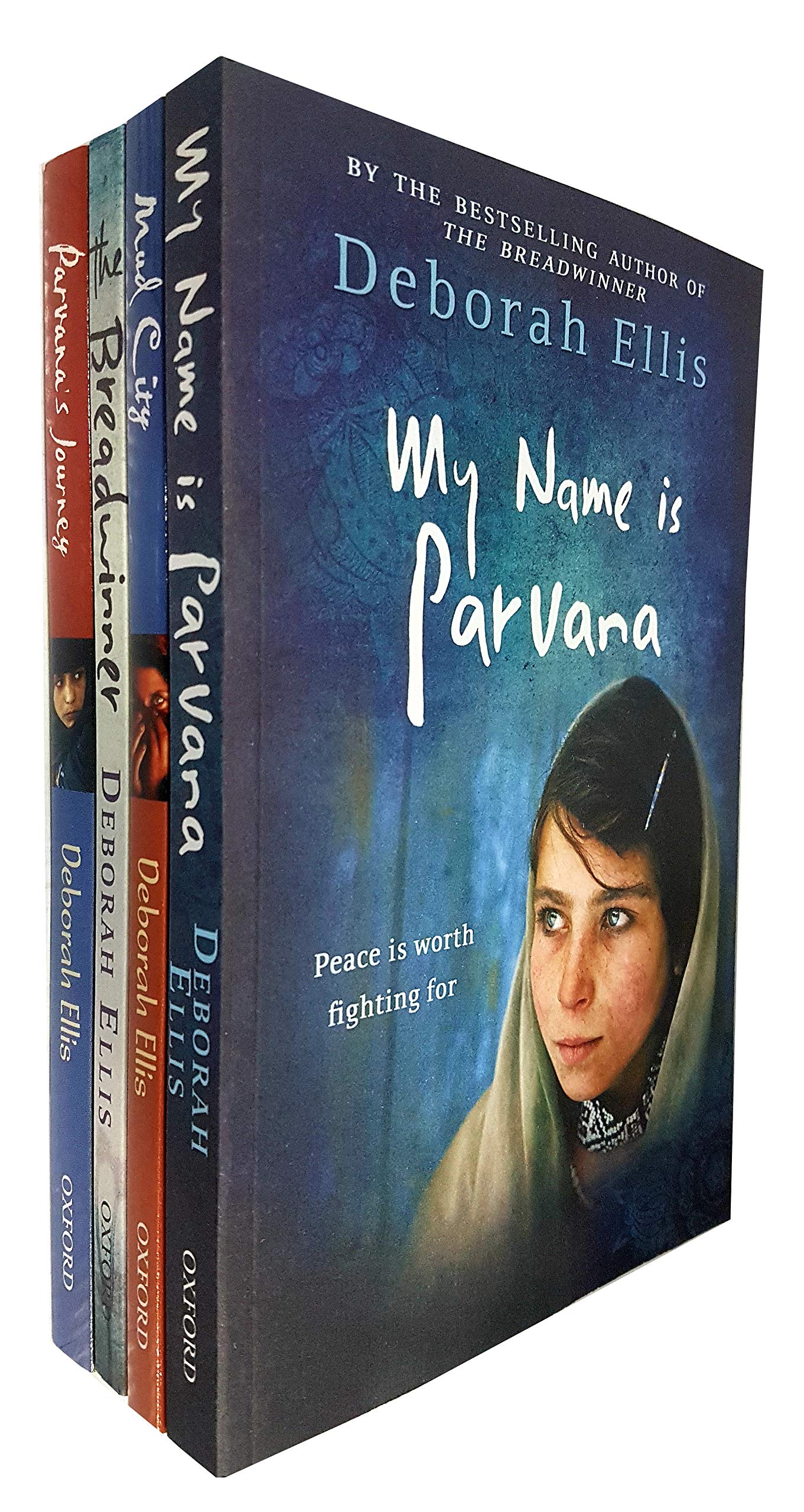 Deborah Ellis Collection Books Set My Name Is Parvana