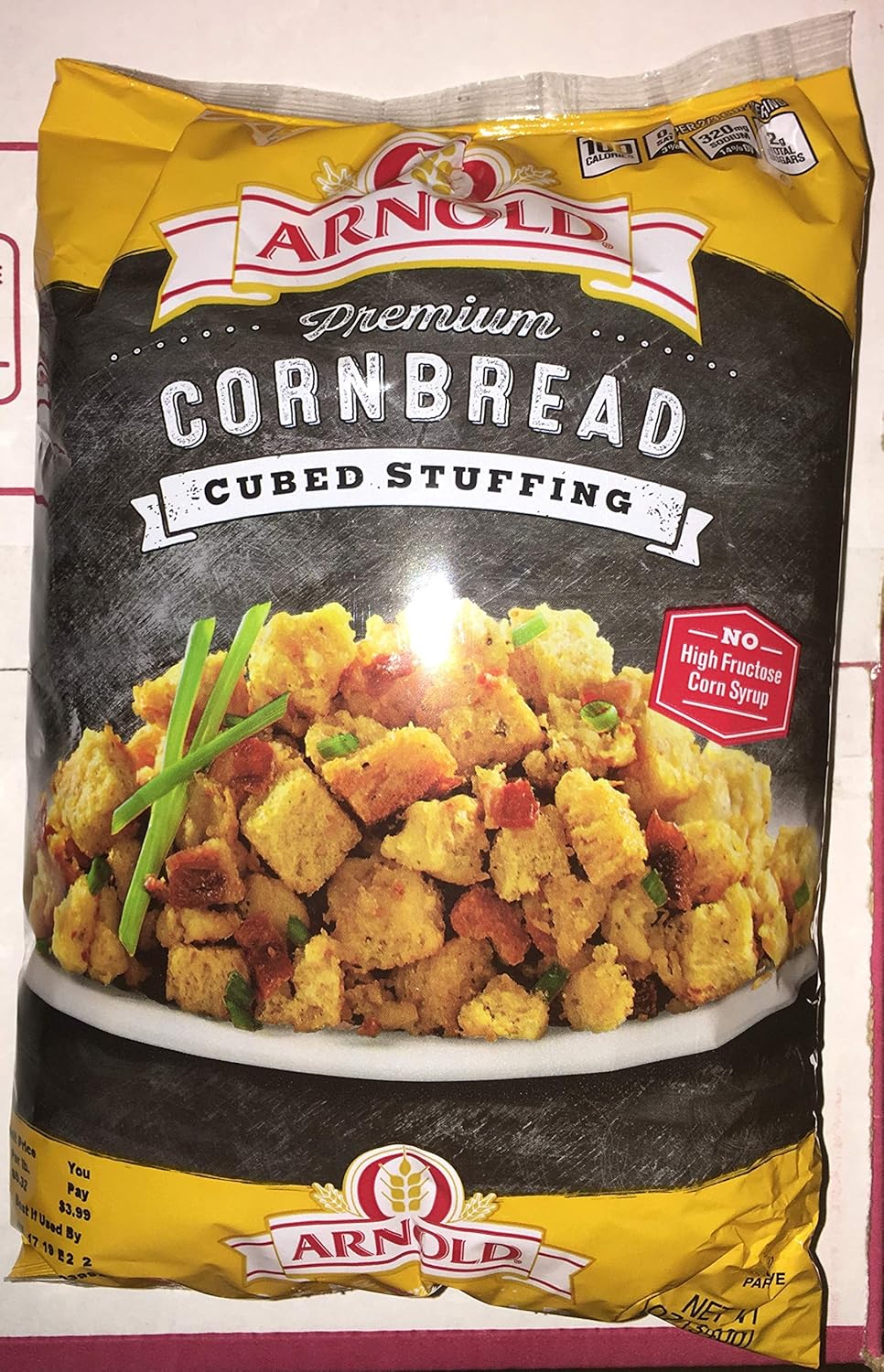 Arnold Premium Cornbread Stuffing 2 Bags Grocery