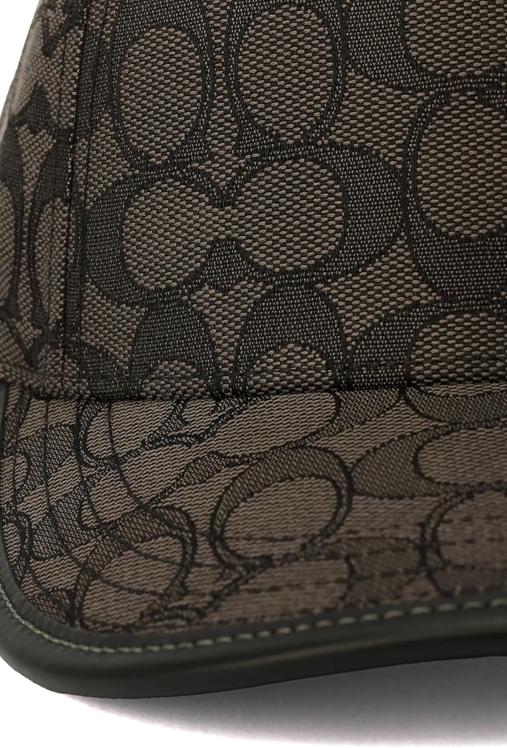 COACH Signature C Jacquard Baseball HAT Charcoal - Image 4