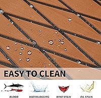 Vista 3 de Fullfire Suelo para Embarcaciones - Cubierta de Espuma EVA para Embarcaciones - Lámina de Suelo Marina Autoadhesiva Alfombra Marina para Lancha