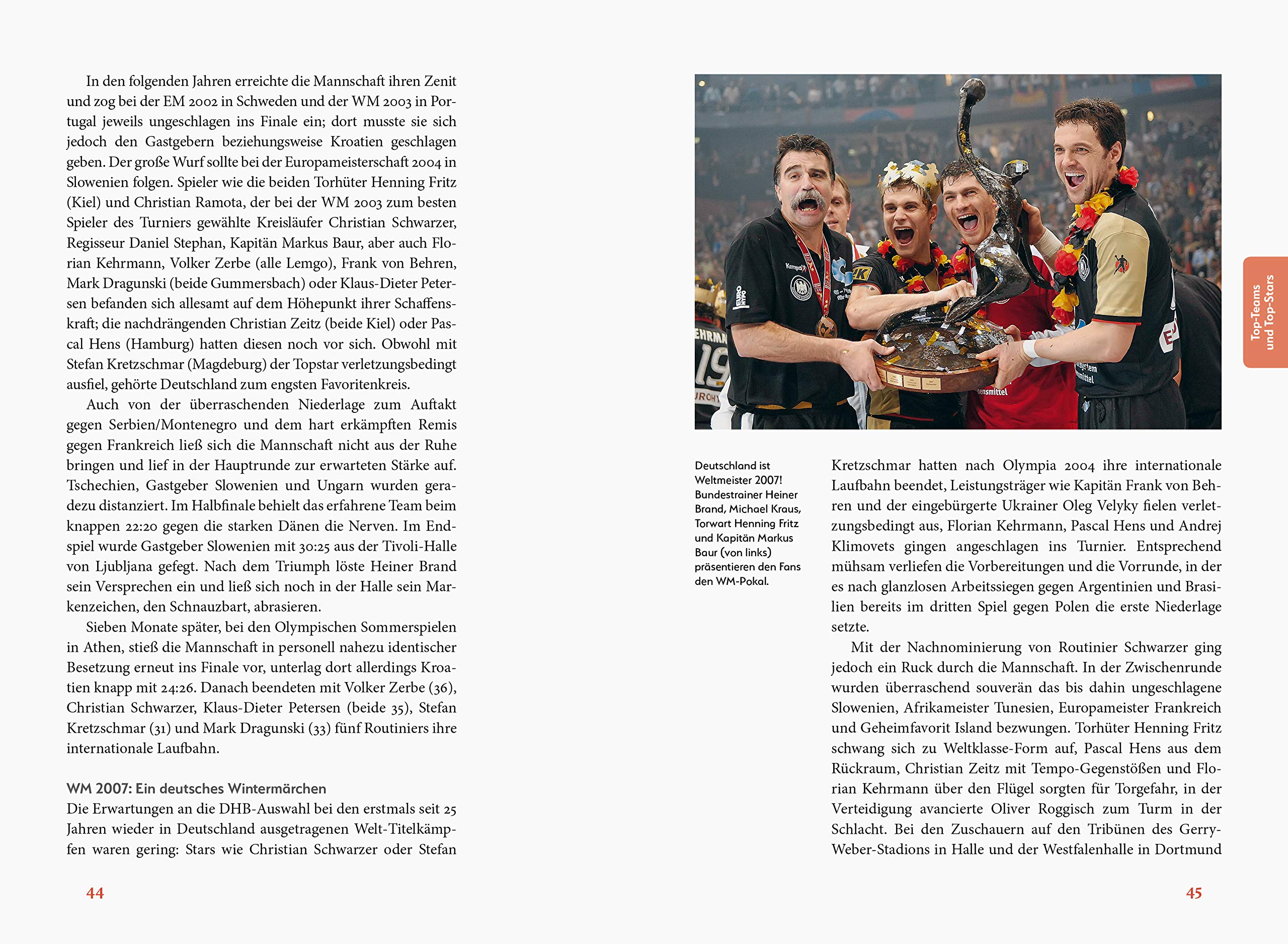Handball: Regeln, Spielpraxis, Stars und Teams. Bundesliga Mannschaften und berühmte Handballer im Porträt. Geschenkidee für aktive Handballer und begeisterte Sport-Fans!