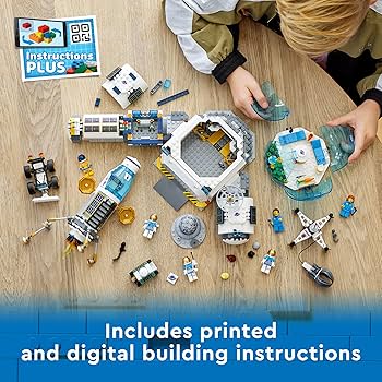 Amazon.co.jp: レゴシティ 月面研究基地 宇宙を愛する子供向け