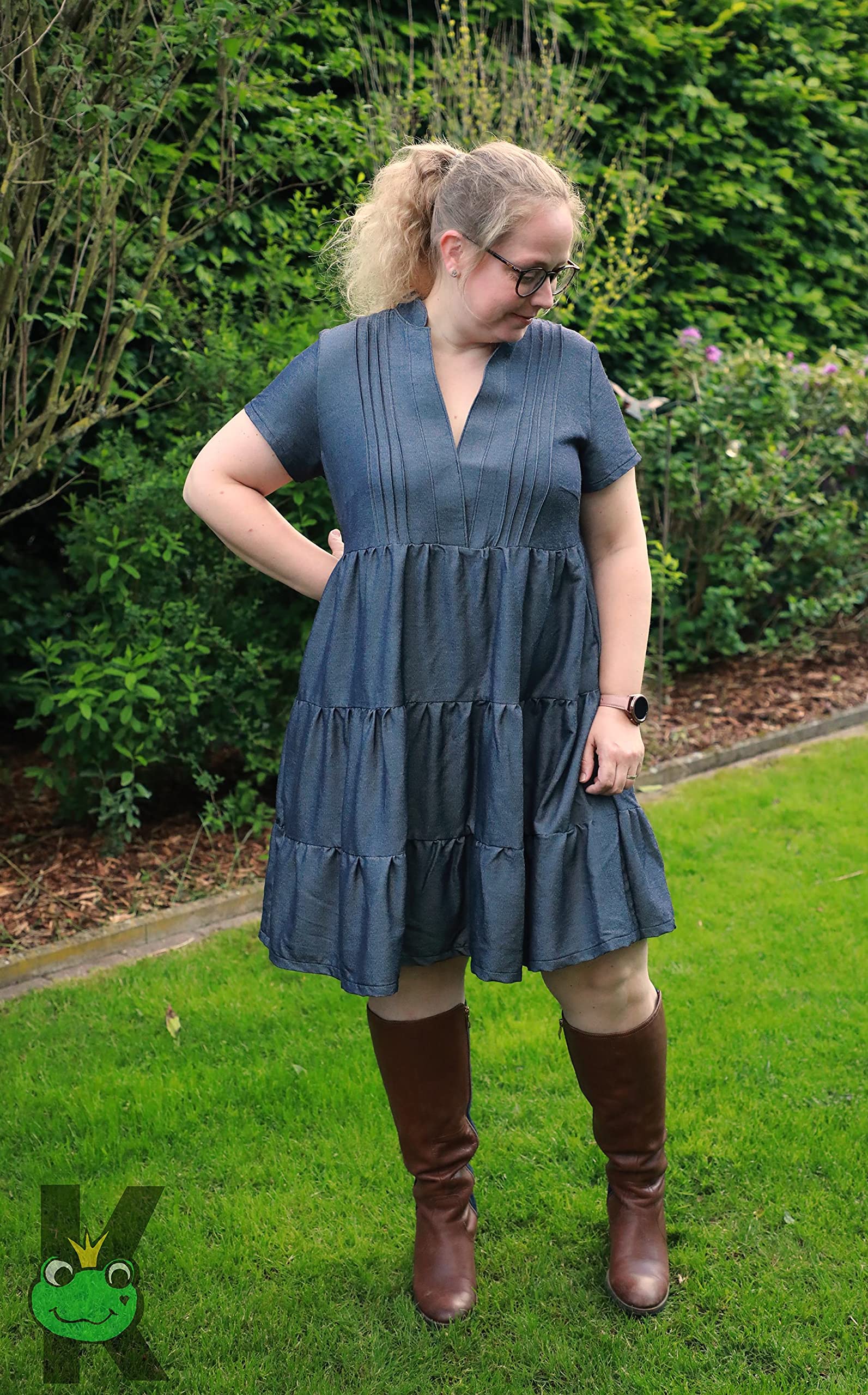 Patron Papier Lillesol Femme N°64 Robe Passepoilée & Tunique "Laurelia