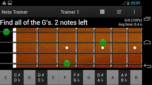 Bass Guitar Note Trainer - Thumbnail 5