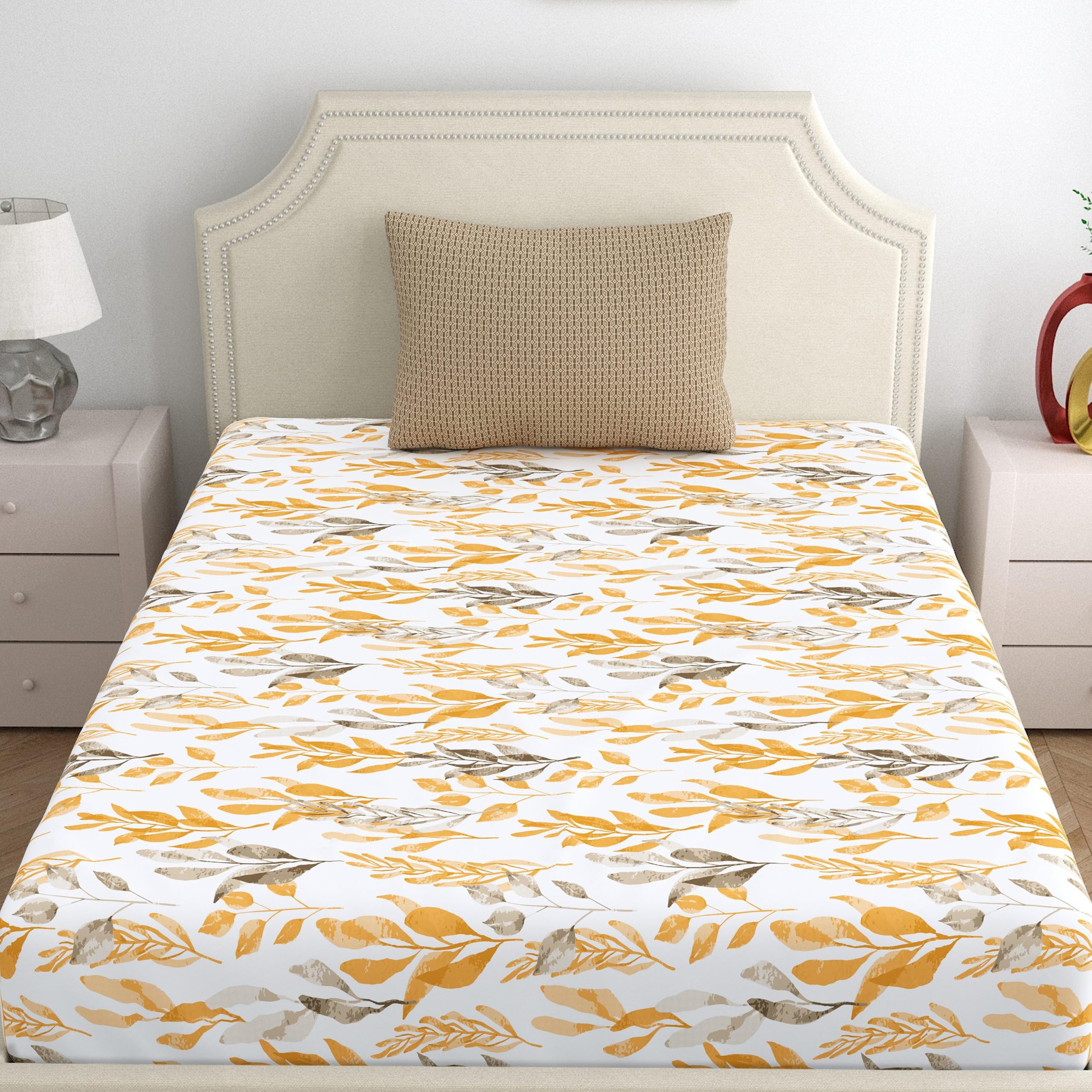 Home Ecstasy 100% Cotton Single Bedsheet Set -2