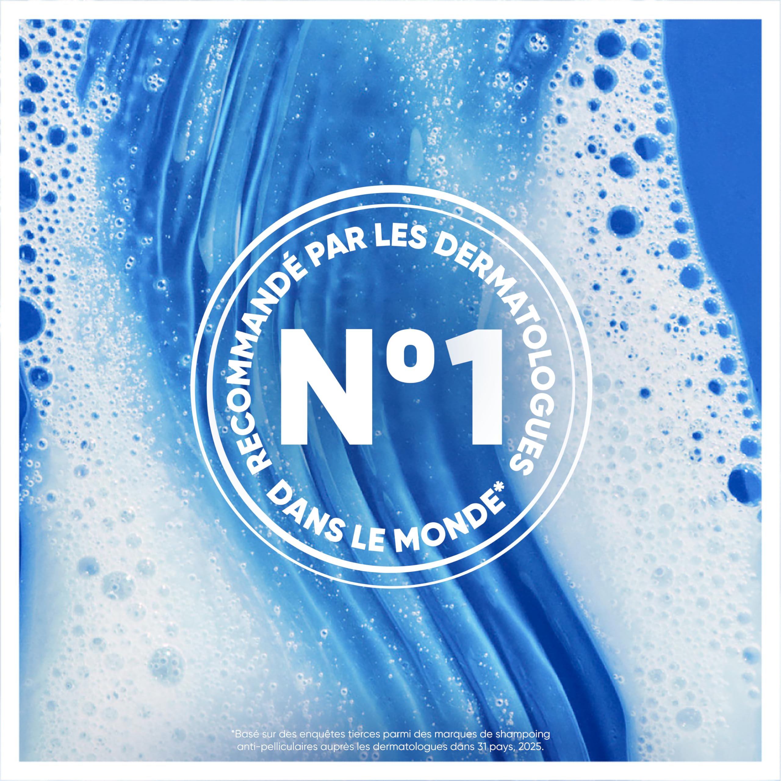 Head & Shoulders Classic Shampoing Antipelliculaire 1000ml avec Pompe