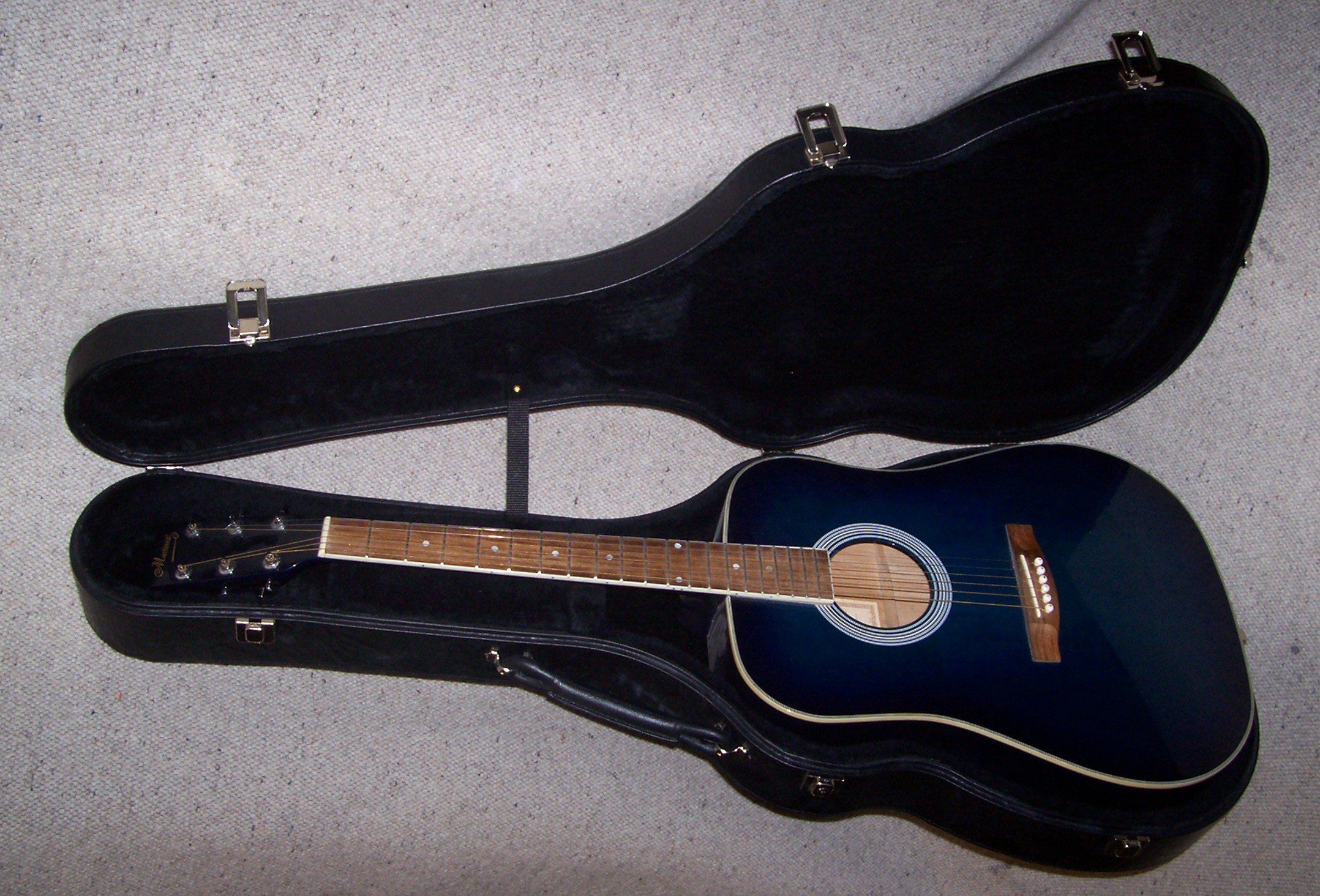 VGV Astuccio made in Italy Custodia rigida per Chitarra Acustica Folk