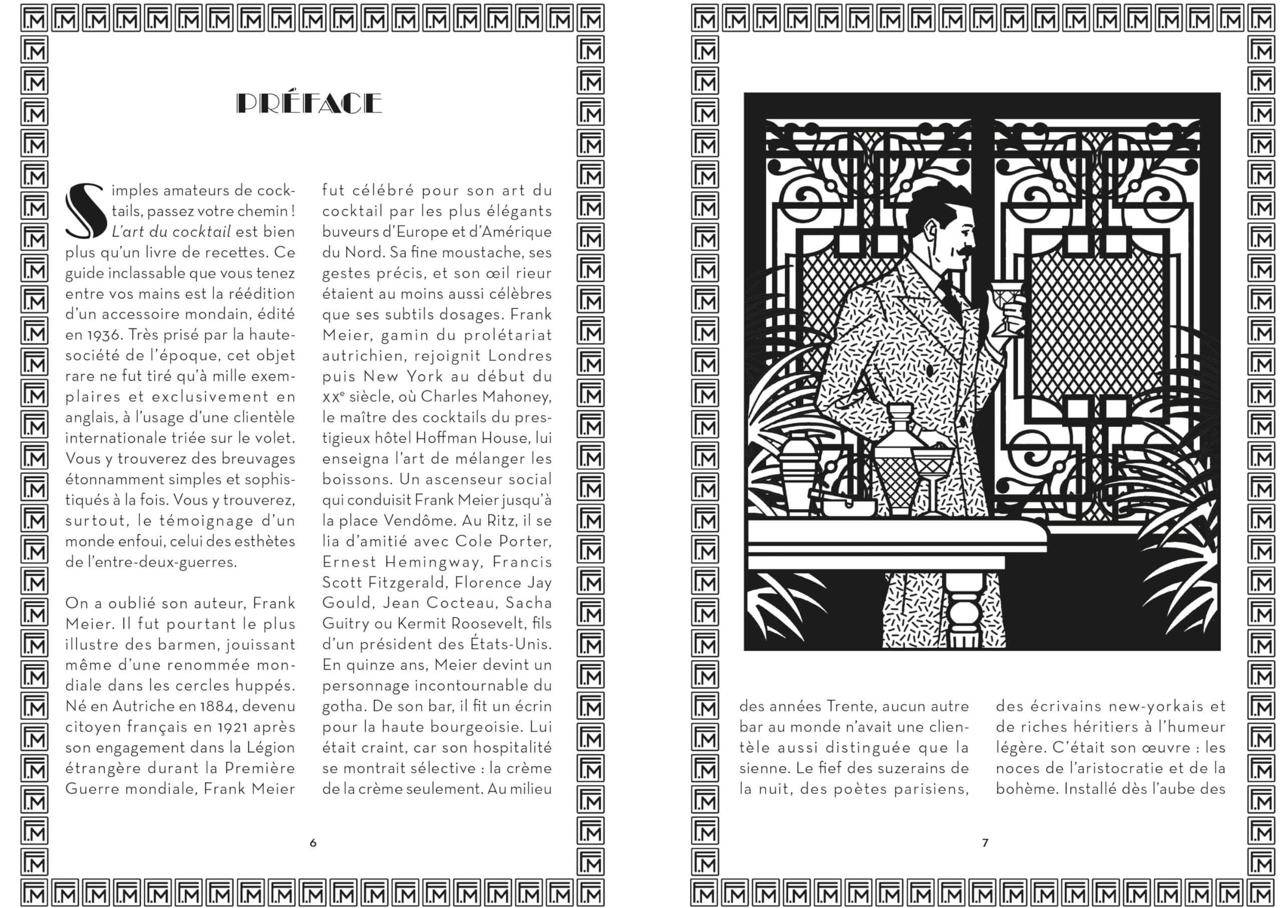 L'art du coktail: Par Frank Meier officiant au bar du Ritz, à Paris, de 1921 à 1947