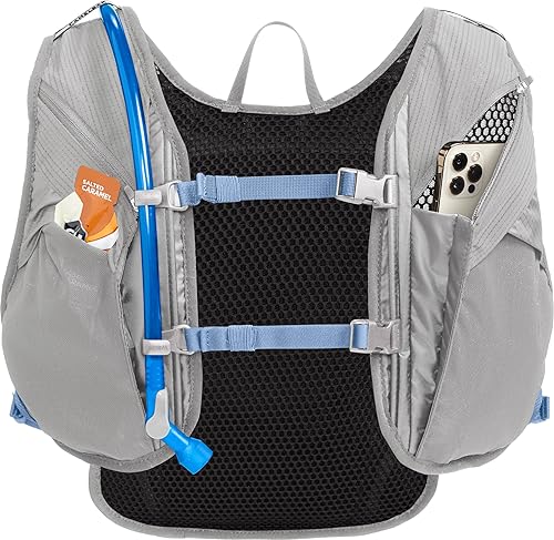 Miniatura 4 de CamelBak Chaleco de hidratación Chase Race 4 para mujer, para grava, montaña, ciclismo y ciclismo de resistencia, depósito de 1,5 L, azul vapor