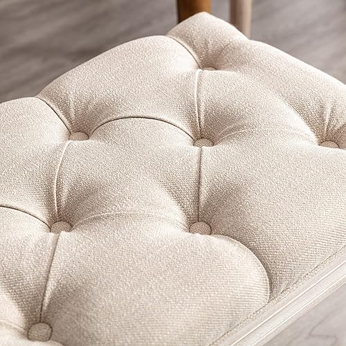 Miniatura 5 de chairus Banco otomano tapizado con tela