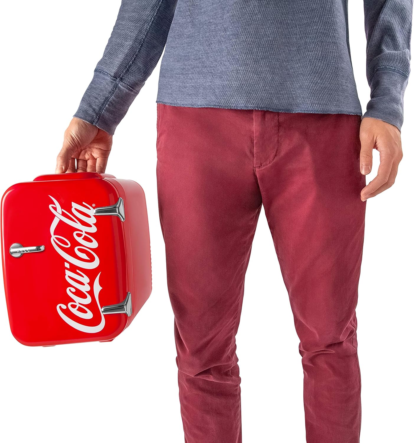 Buy Cooluli Retro CocaCola Mini Fridge for Bedroom Car, Office Desk