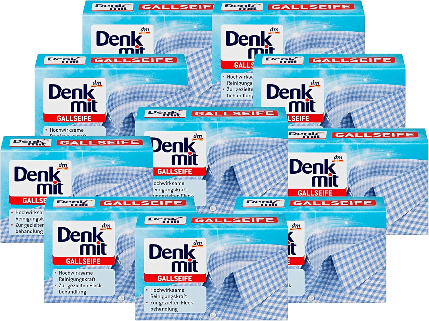 10xDENKMIT GALL SOAP for SPOT TREATMENT - For targeted Stain Treatment | Germany (10)