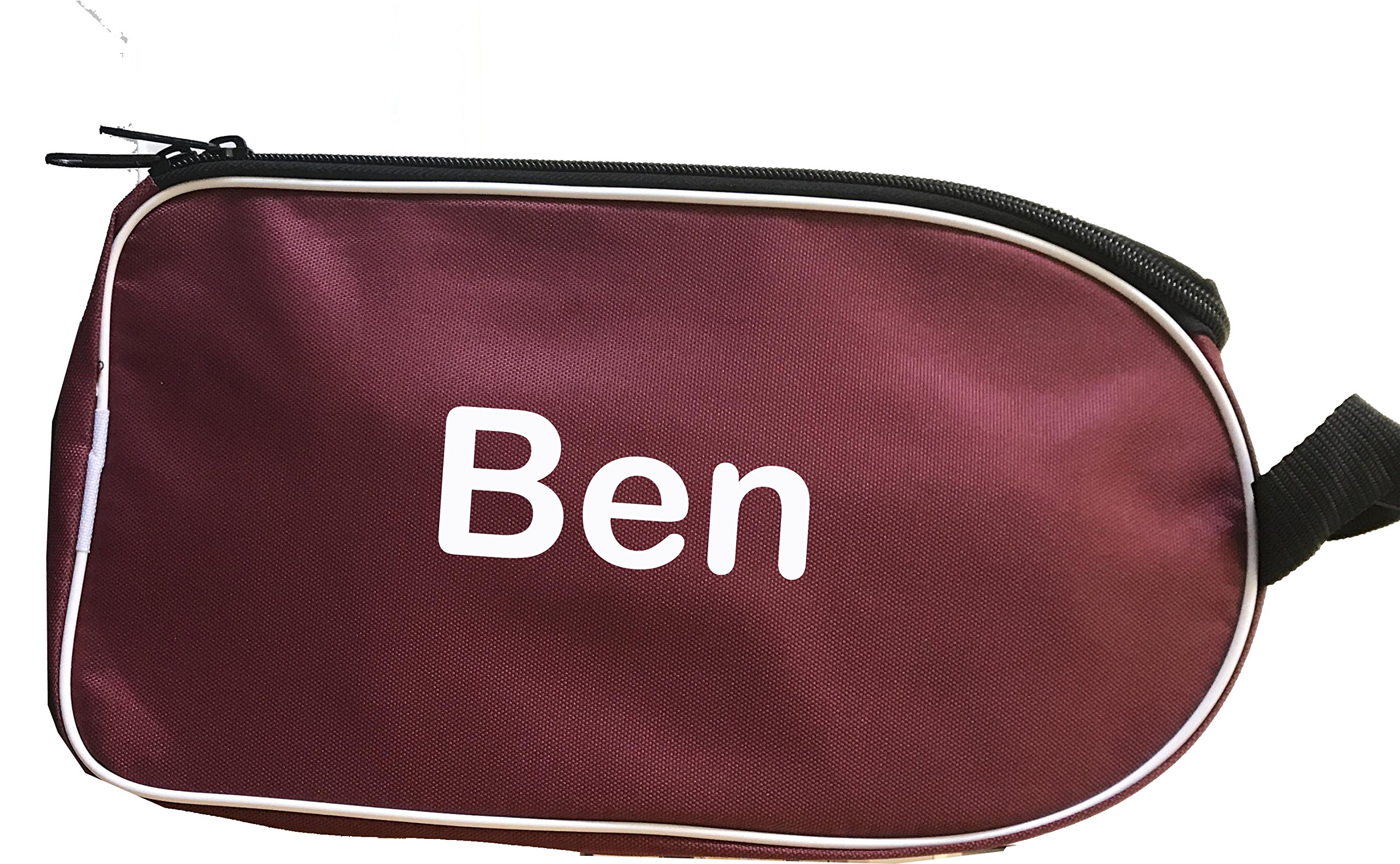 PROSTYLE SPORTS PERSONALISED Football Boot Bag/Shoe Bag New Football/Rugby/Hockey/Gym (Maroon)