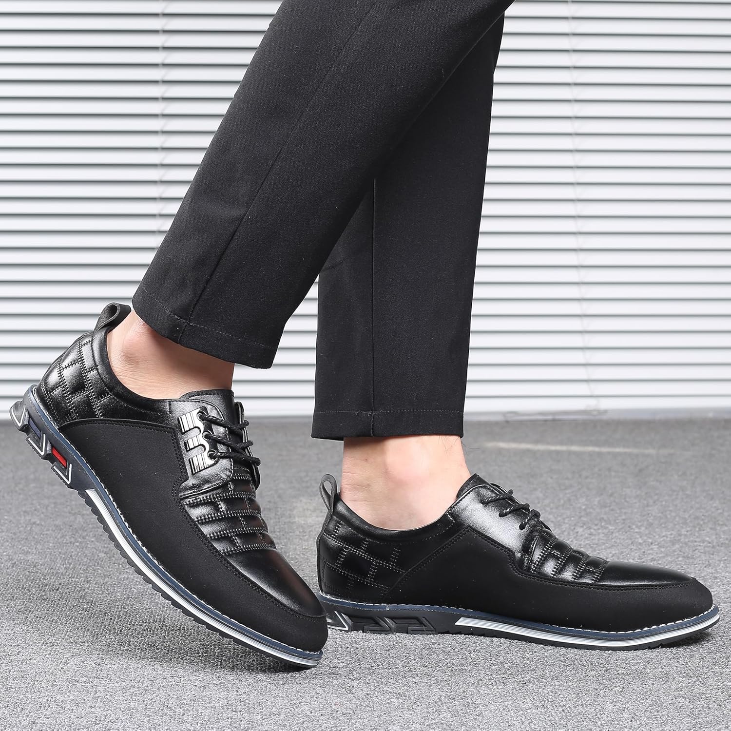 COSIDRAM Men Casual Shoes Fashion Business Luxury Dress Shoes Office Loafers Flats Sneakers for Male - Image 6