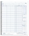 Score It Right Lacrosse Scorebook – 24-Player Womens Score Keeping Book for 30 Games – Spiral Bound Lacrosse Scorebook with Simplified Scoring Instructions – 9.25 x 12-inch Scorebook Hardcover gallery image