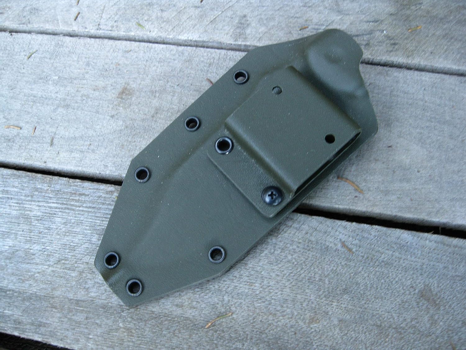Valhalla Custom Kydex Sheath Ka-bar Becker BK10 OD GREEN Two Piece