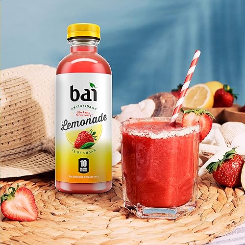 Miniatura 103 de Bai - Puna coco piña - Agua con sabor a coco y piña, bebida con infusión antioxidante, botellas de 18 onzas líquidas, paquete de 6
