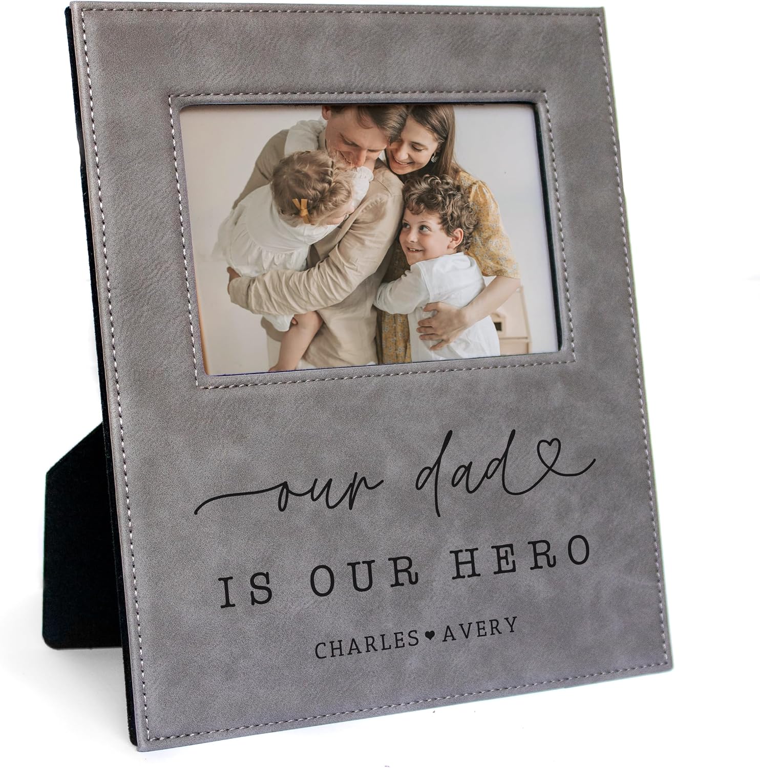 Daddy You Are so Loved Picture Frame (4x6 Inch Photo, Daddy You Are So Loved, Gray)