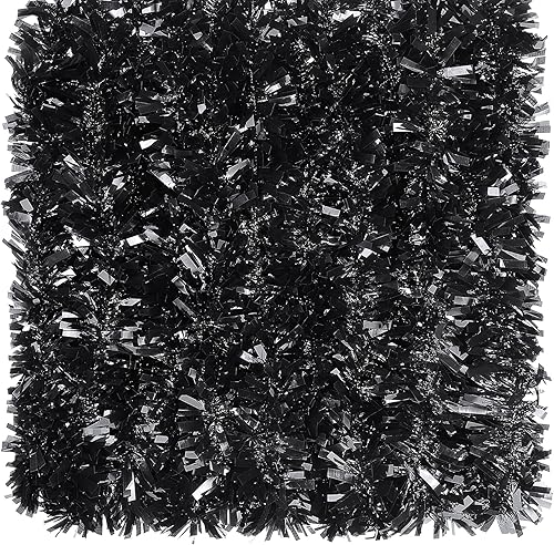 Sosation Guirnalda de oropel de 100 pies para el día de San Valentín, guirnalda de árbol para el día de San Valentín, guirnalda giratoria con