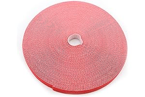 Reusable Red Velcro Cable Ties for Easy Organization