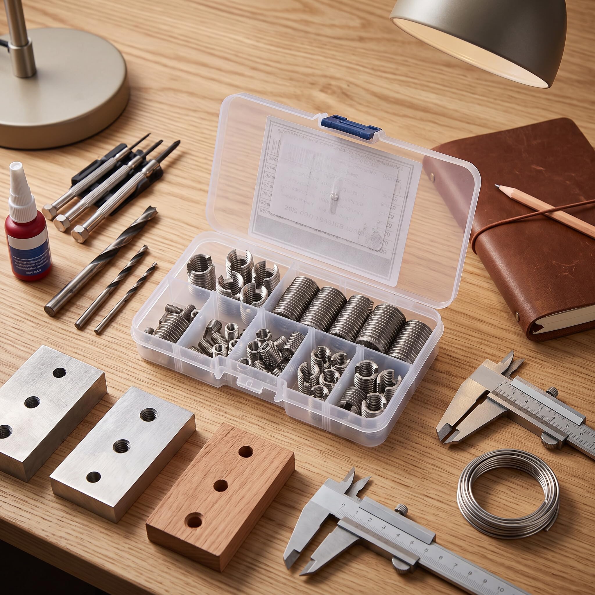 Stainless Steel Thread Repair Inserts - 50 Pcs Kit -4
