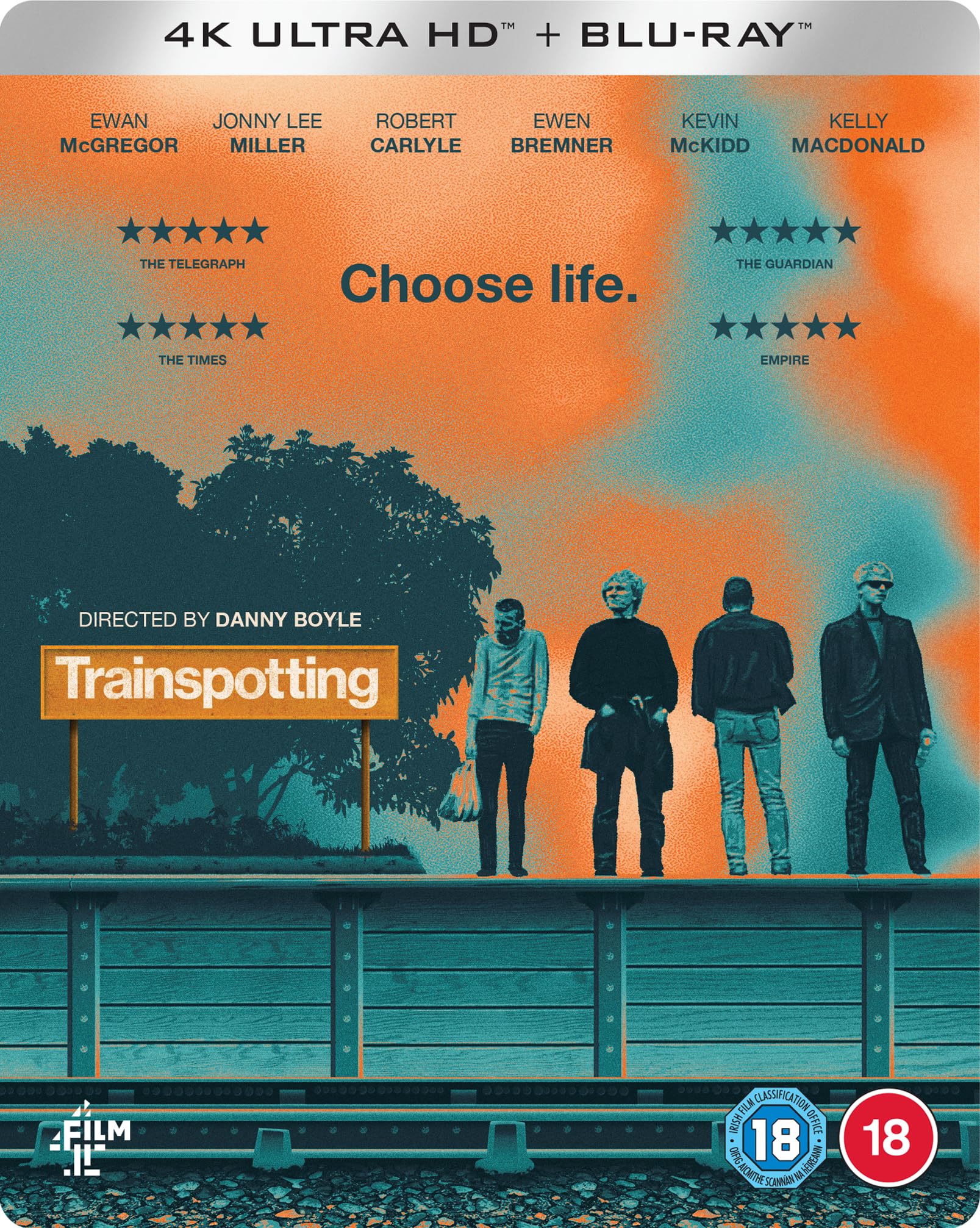 Trainspotting [4K UHD + Blu-ray] Limited Edition Steelbook: Amazon