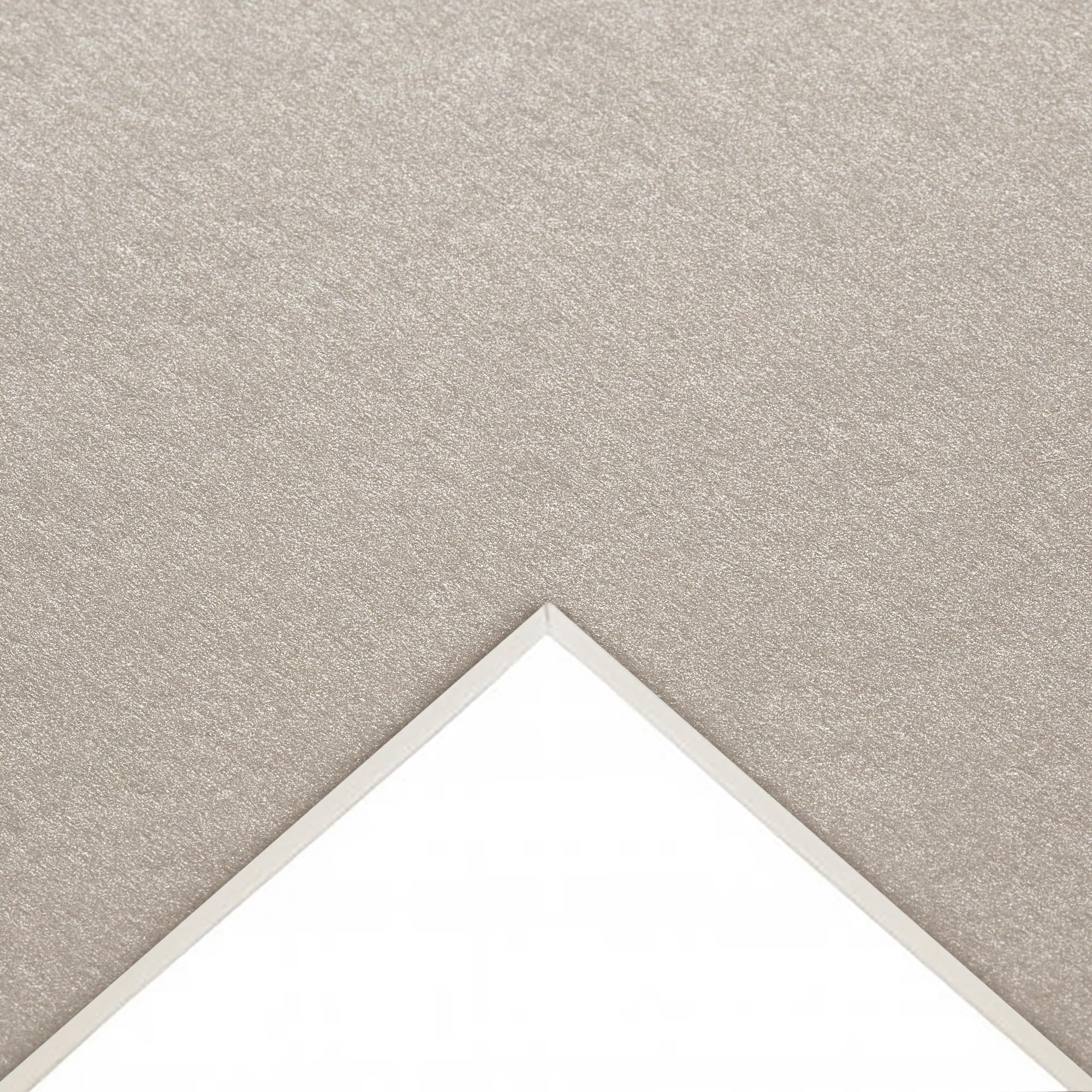 2 x A1 (23.4in x 33.1in/59.4cm x 84.1cm) Mount Board, 1450 Micron, Acid Free, Virgin Material, High Quality, 74 Colours to Choose from (Silver Splash-E9)