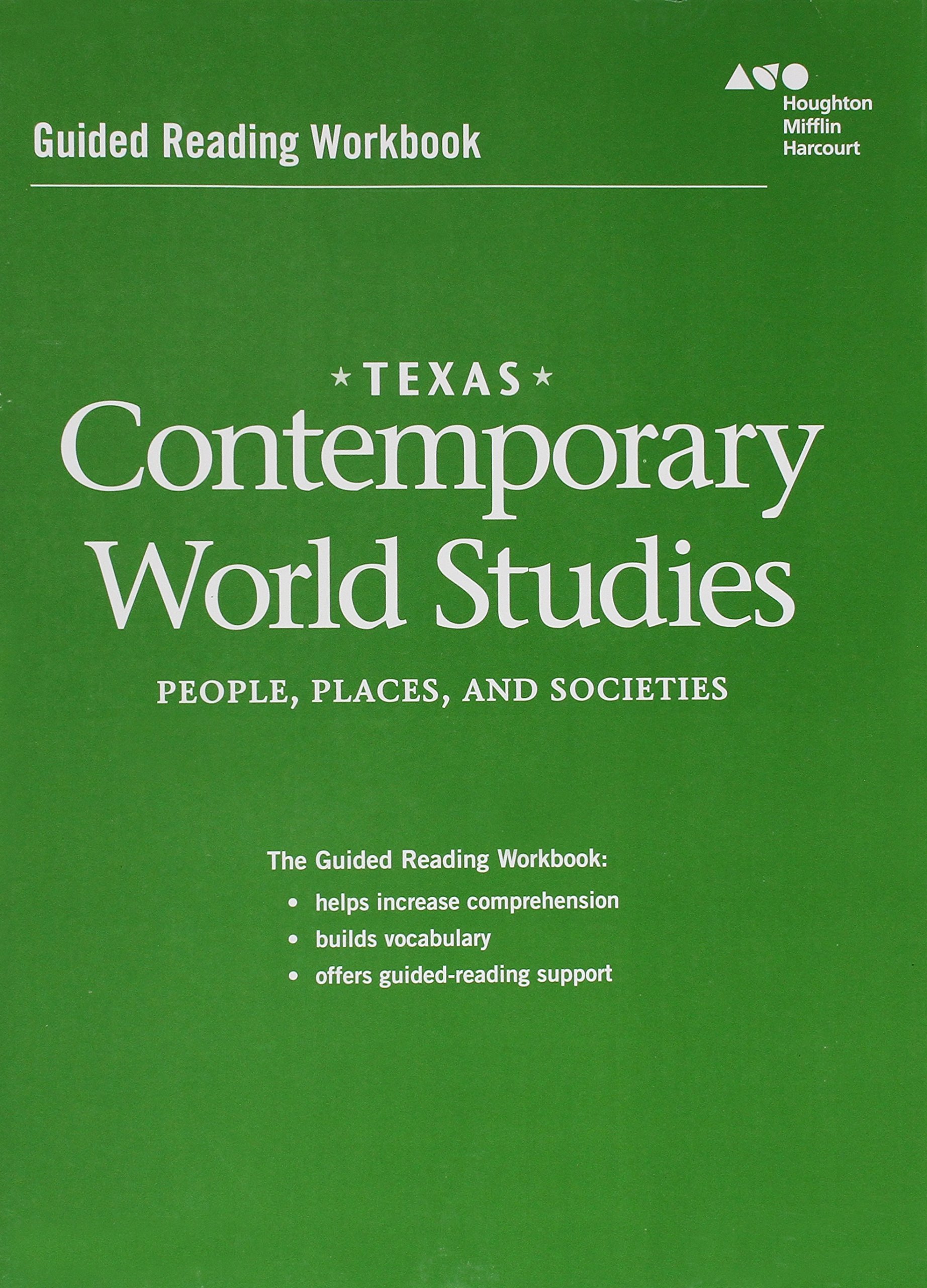 Texas Contemporary World Studies: People, Places, and Societies: Guided Reading
