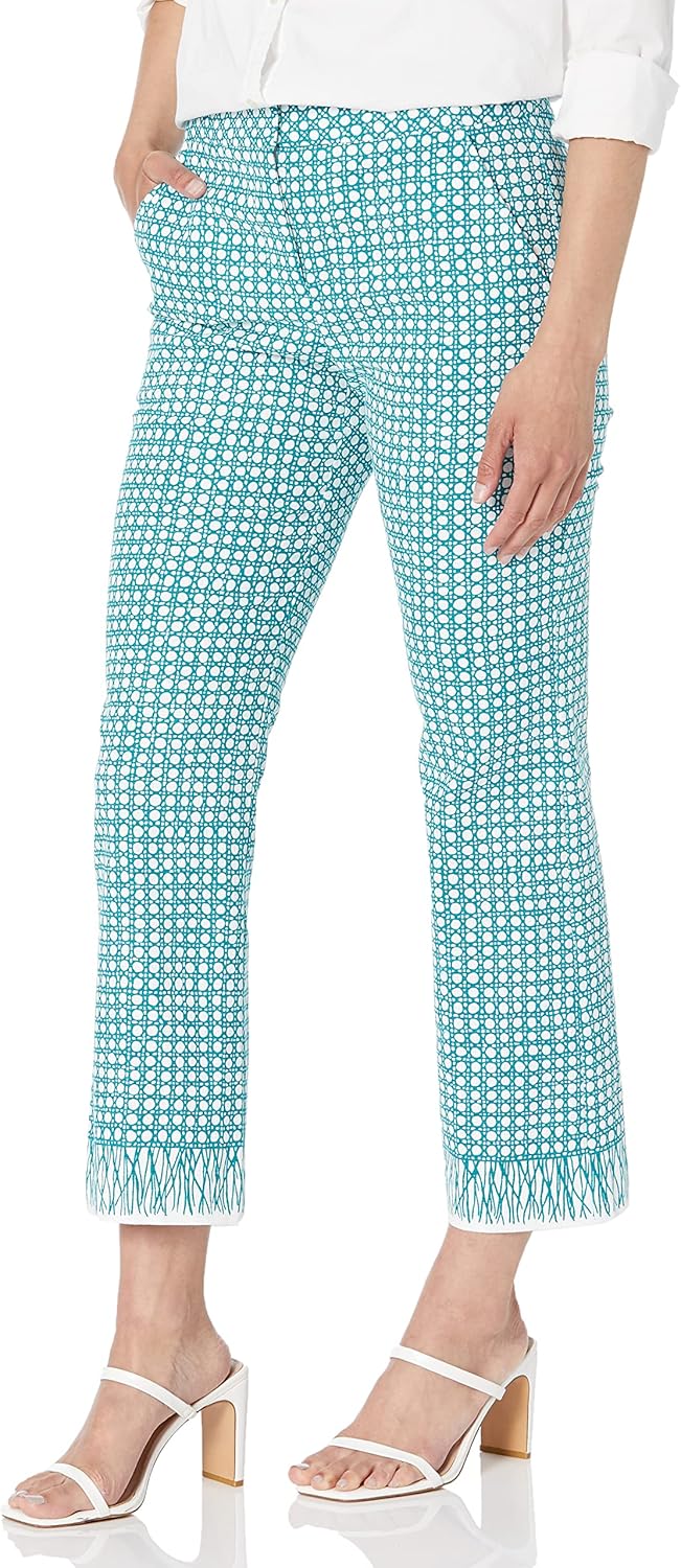 Trina Turk Women's Printed Cropped Pant