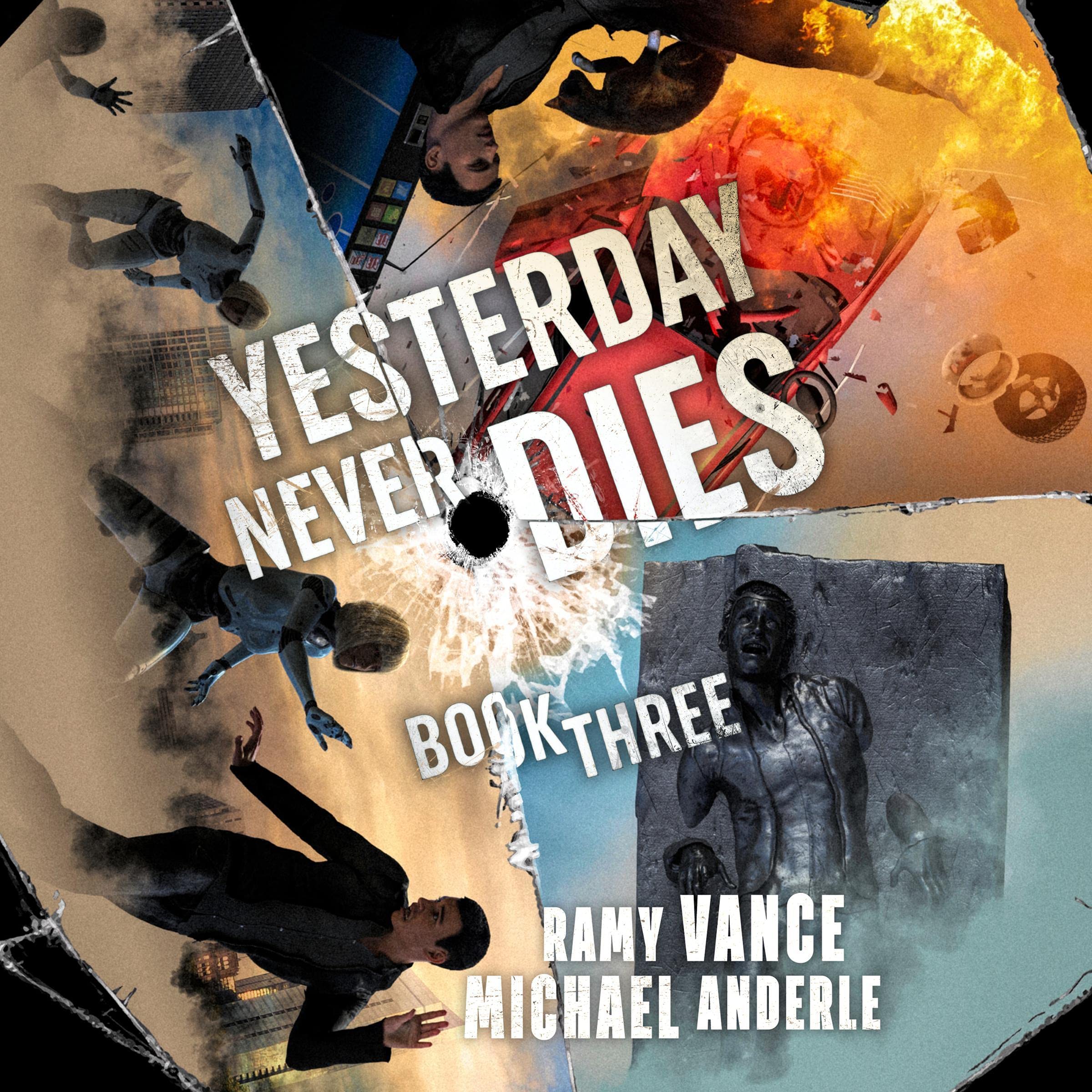 Cover art for Yesterday Never Dies