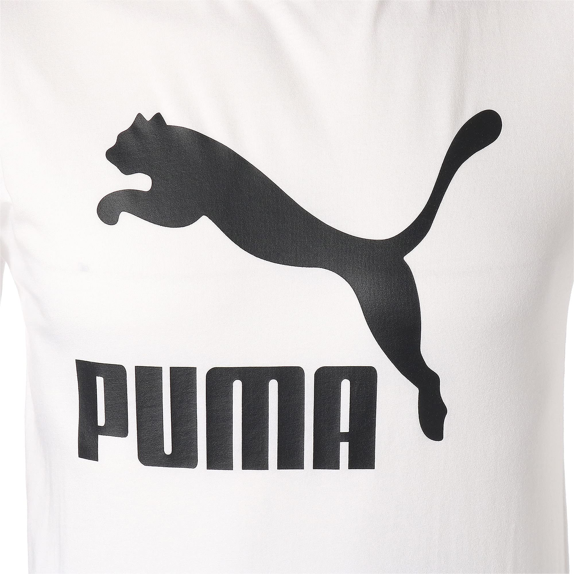 PUMA Klasyczny t-shirt męski z logo, Puma biały, 3XL