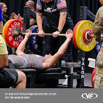 Amazon.co.jp: Valor Fitness 競技用ベンチプレスラック 安全ス