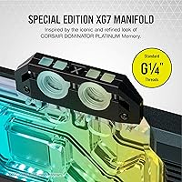 Vista 7 de Corsair Hydro X Series XG7 RGB 3090 Ti Founders Edition GPU Water Block - for NVIDIA GeForce RTX 3090 Ti FE