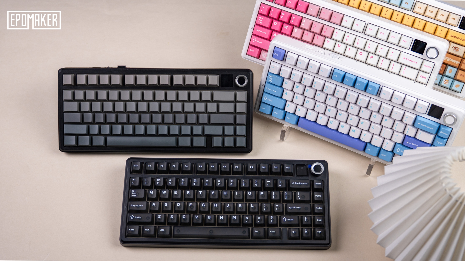 Amazon.com: EPOMAKER X Aula F75 MAX Wireless Mechanical Keyboard