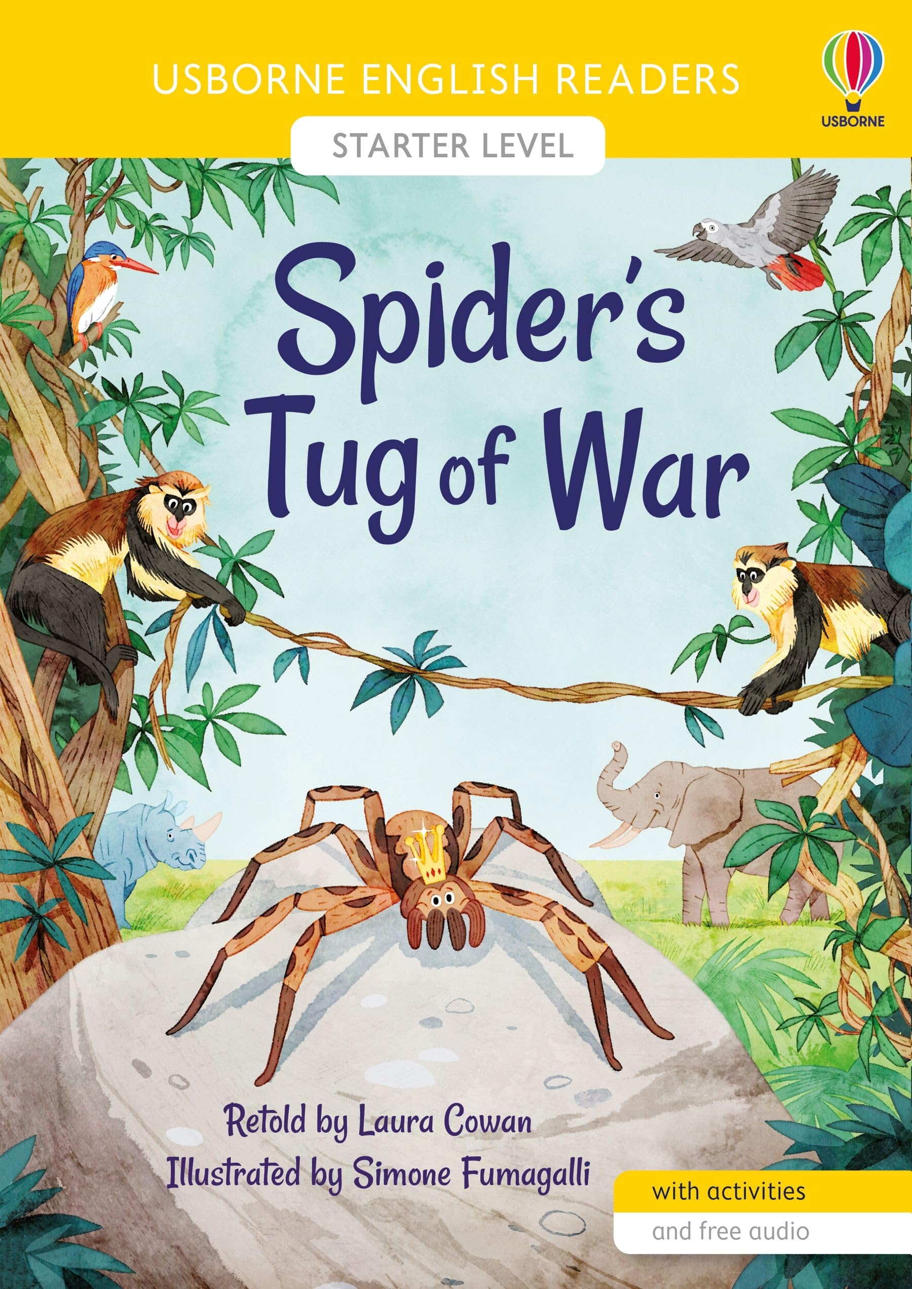 Laura Cowan Spider's Tug of War Paperback Book