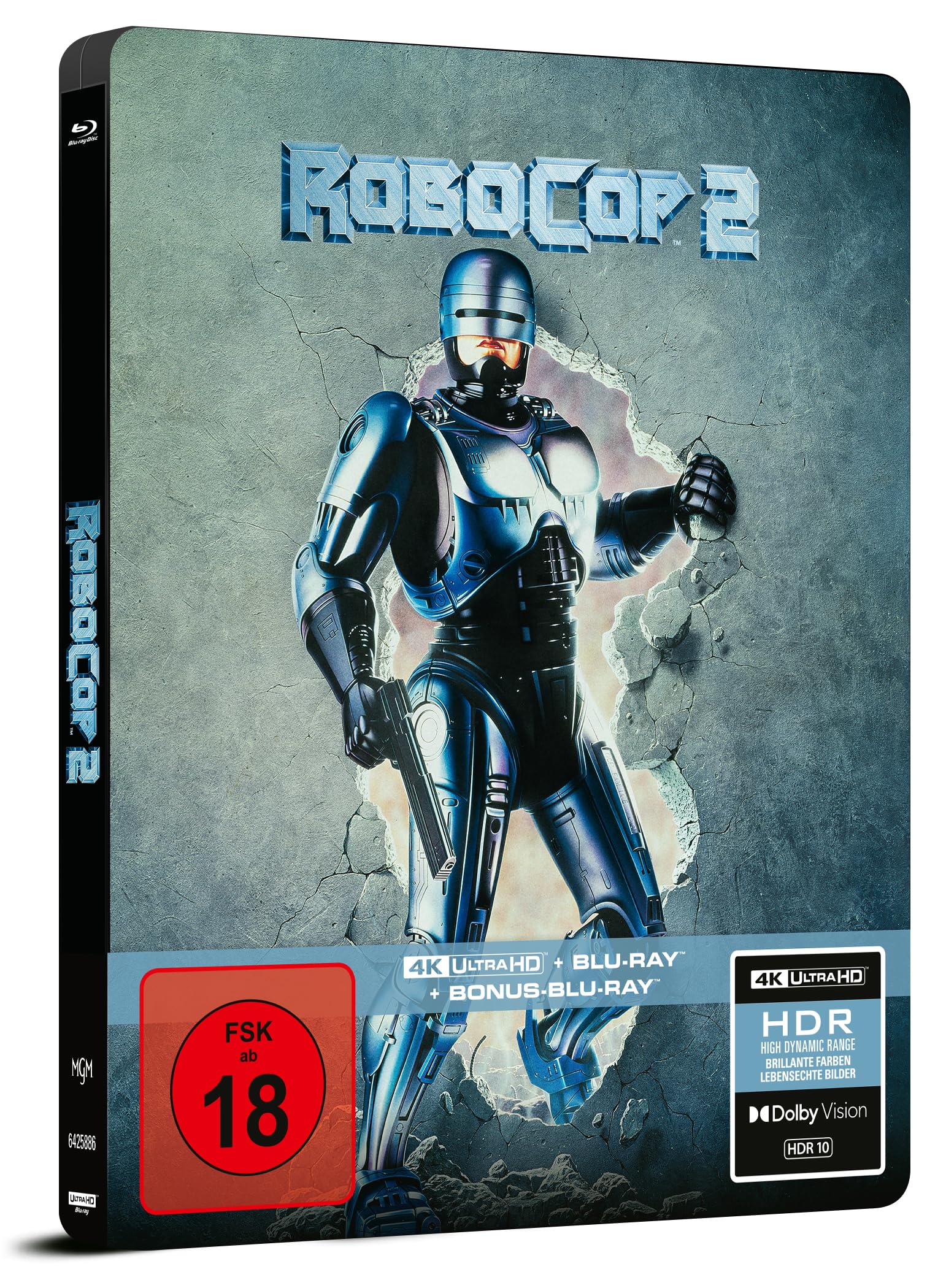 RoboCop 2   (4K UHD Steelbook) (4K UHD | Blu-ray)