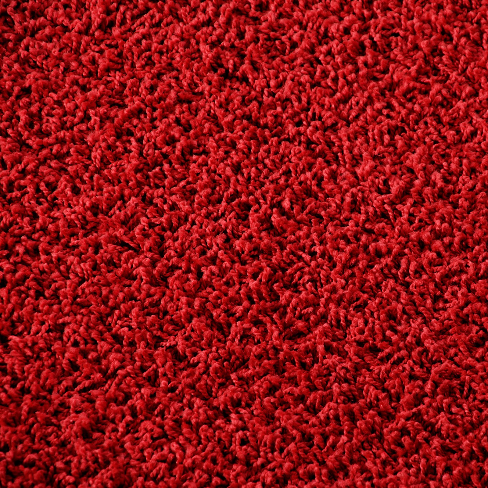 Floori Shaggy Tapis au poil de haute qualité 200x290 cm rouge