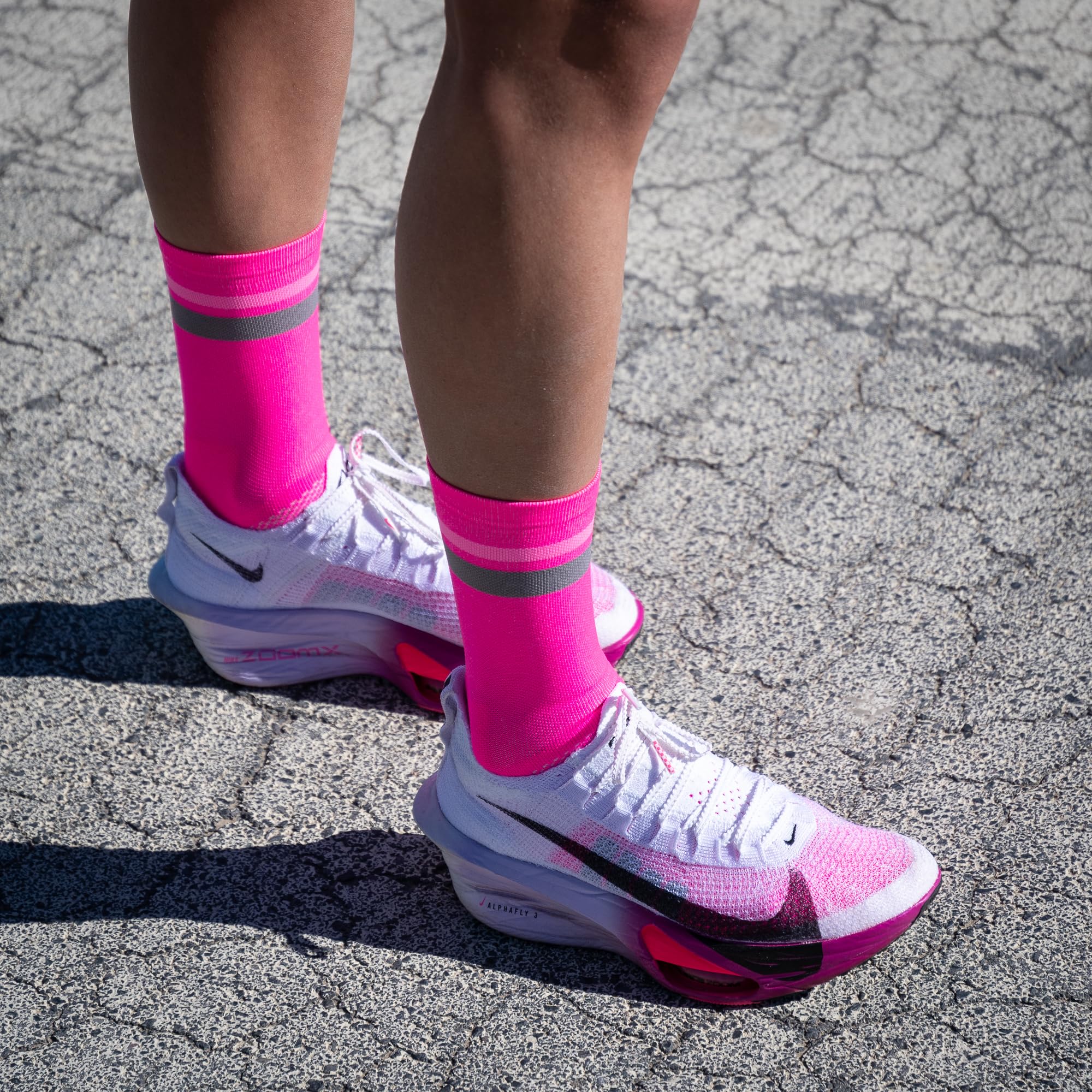 NORTEI Calcetines Running y Trail Acolchados Media Caña, Compresivos y Antideslizantes. Calcetines Técnicos Deporte sin Rozaduras de Hombre y Mujer