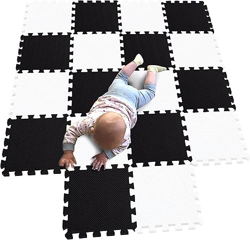 MQIAOHAM - Tapetes de juego para bebe, tapete de espuma en forma de rompecabezas para ejercicio, hogar y equipo de gimnasio, juguete suave para bebe