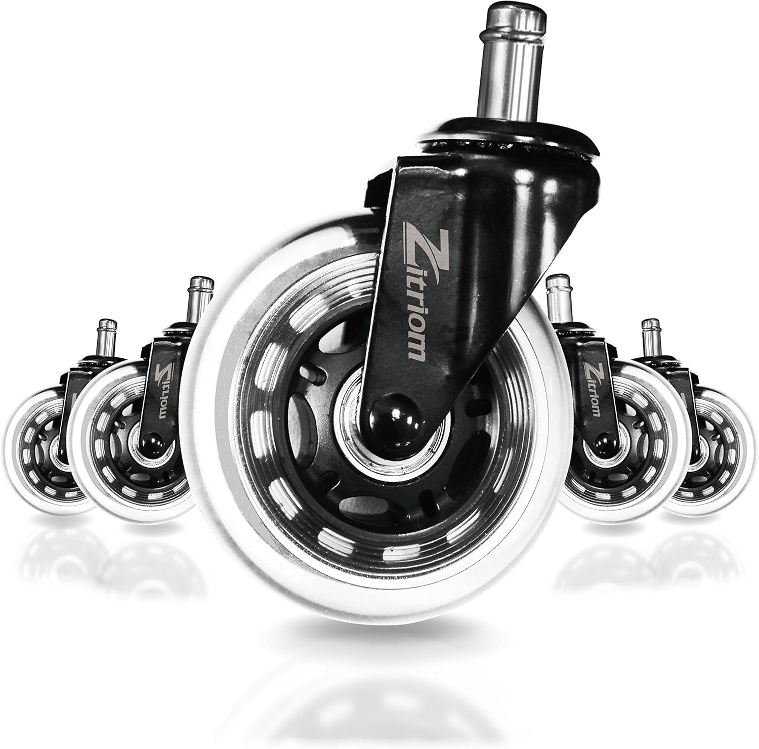 Amazoncom Office Chair Caster Wheels For All Floors Set Of 5 Silicone Replacements With Universal Fit Standard Stem Diameter Office Products Amazoncom Office Chair Caster Wheels For All Floors Set Of 5 Silicone Replacements With Universal Fit Standard Stem Diameter Office Products